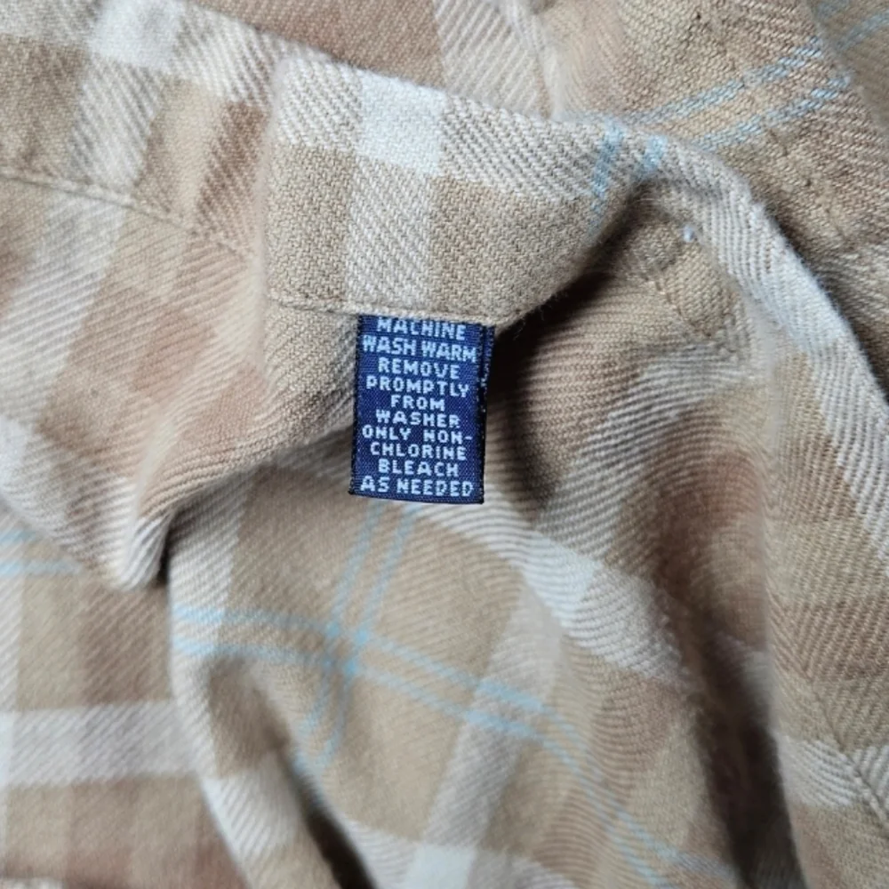 Vintage Ralph Lauren Polo Sport Sportsman Flannel Button Down / Mens Size Large - Picture 10 of 11